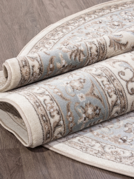 Ковер VALENCIA DELUXE F014 CREAM-L.BLUE