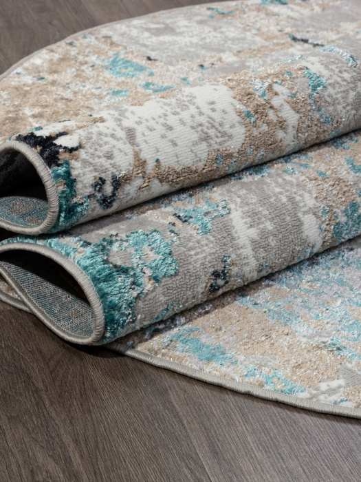 Ковер PARADIZE 01632A GREY / TURQUOISE