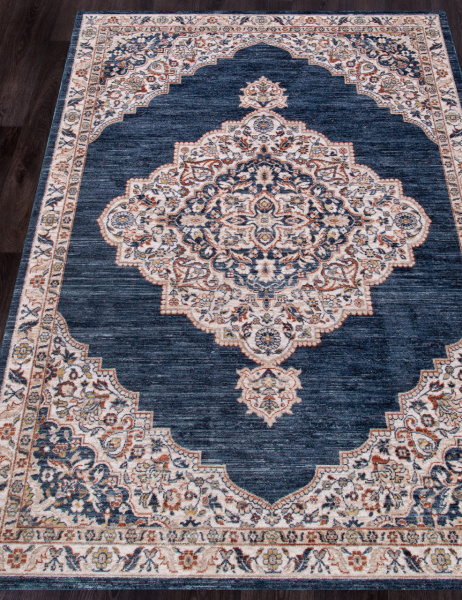 Ковер ZEUS 0B2090 D.BLUE / IVORY