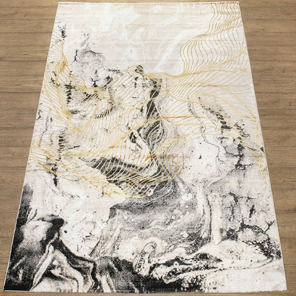 Ковер Alfa 05184A KREM / SIYAH