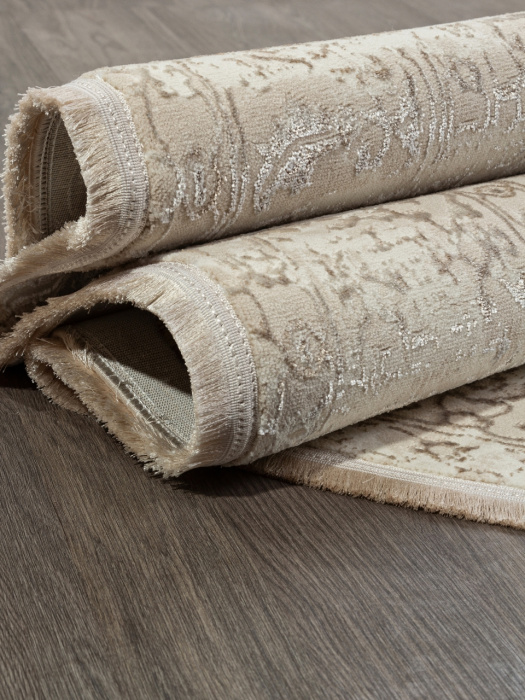 Ковер MIKONOS F584AC CREAM / KAHVE