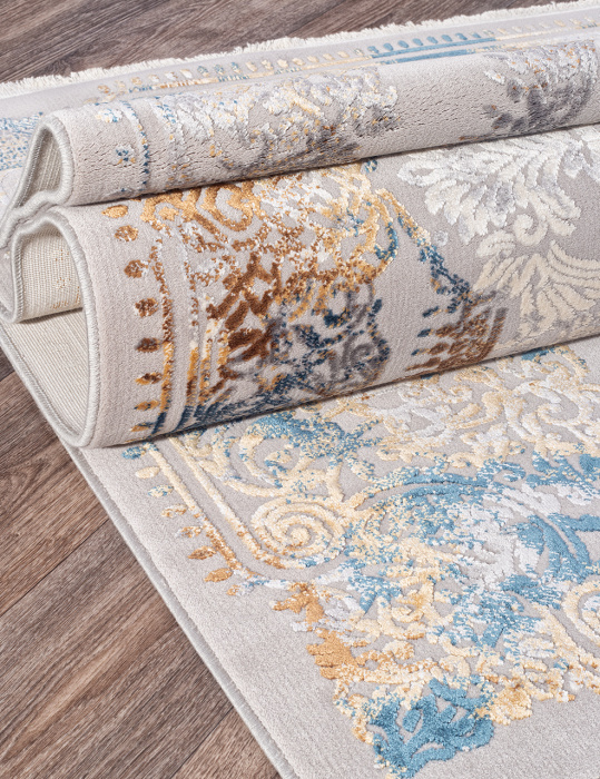 Ковер ERVA 18134 L.GRAY / BLUE