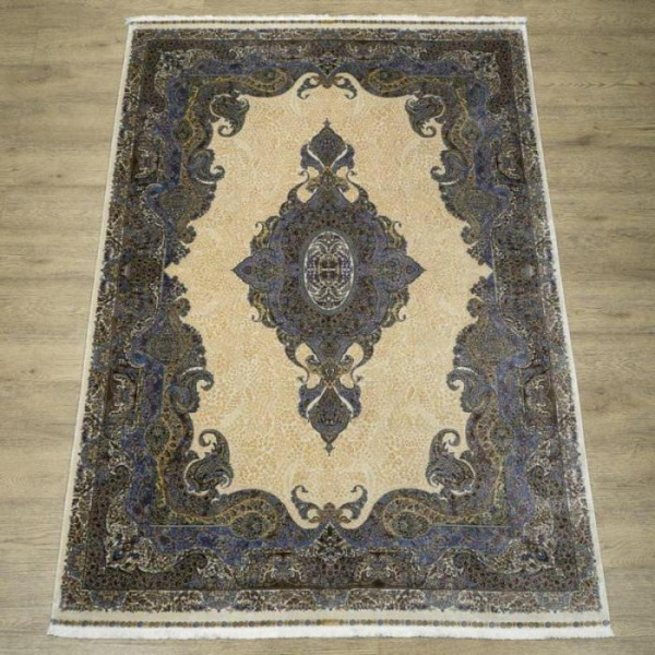 Ковер Qum 2018J YELLOW / BLUE