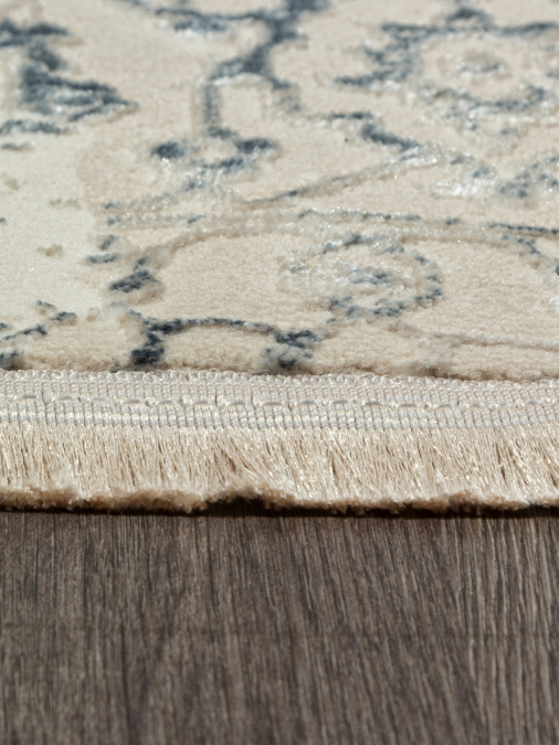 Ковер MIKONOS F584AH CREAM / D.BLUE