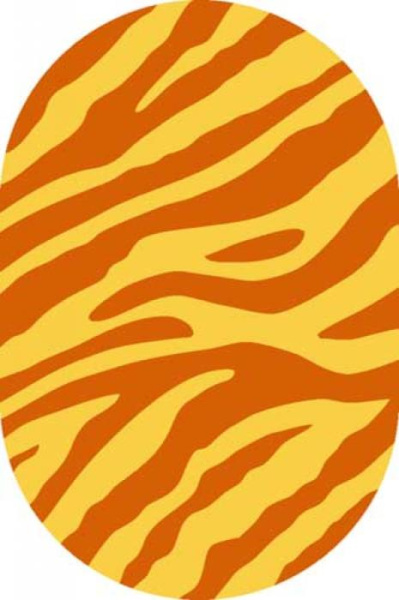 Ковер SUNRISE d130 YELLOW-ORANGE