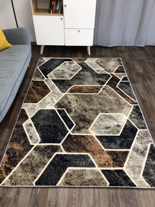 Ковер BOSTON D753 BEIGE-GRAY