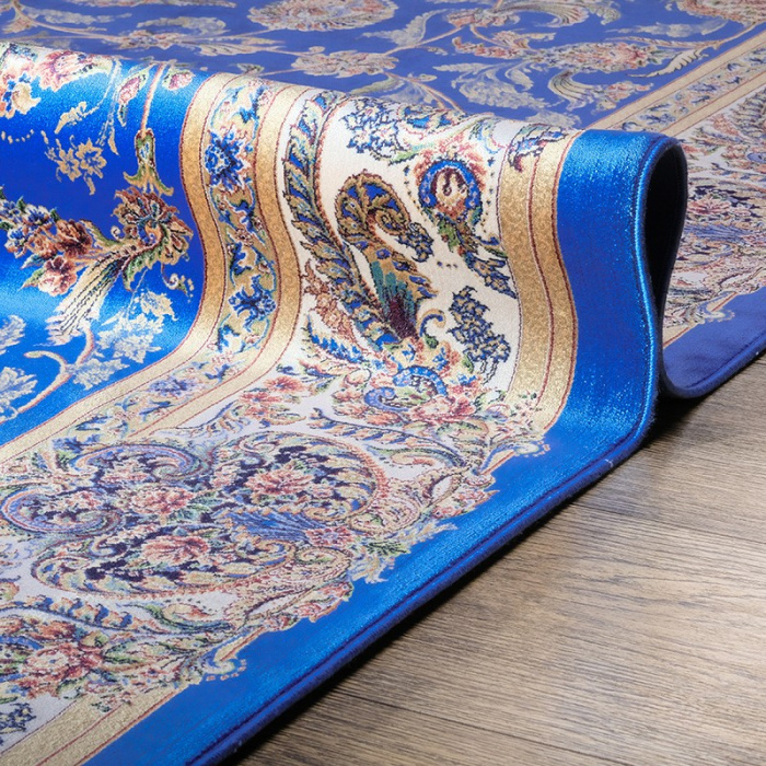 Ковер Qum 2003U BLUE / CREAM