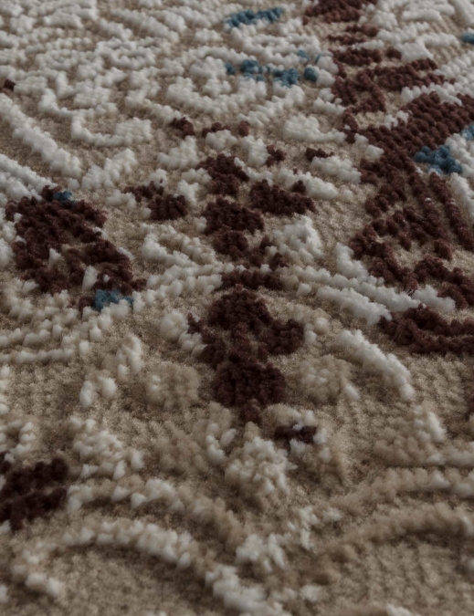 Ковер QUANTUM 03010B BROWN / BROWN