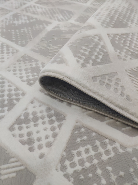 Ковер Palma Круг 4896A Cream-Cream