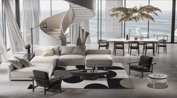 Ковер MONO white