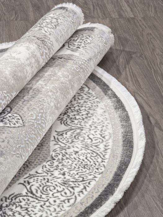 Ковер ALFANI Q009A GREY FDY / CREAM SHRINK