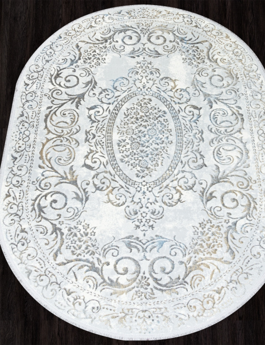 Ковер SAHARA 00766A GREY HB / L.BLUE FDY