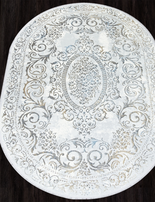 Ковер SAHARA 00766A GREY HB / L.BLUE FDY