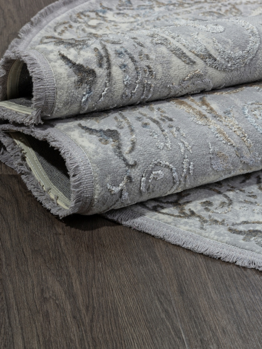 Ковер SAHARA 00766A GREY HB / L.BLUE FDY