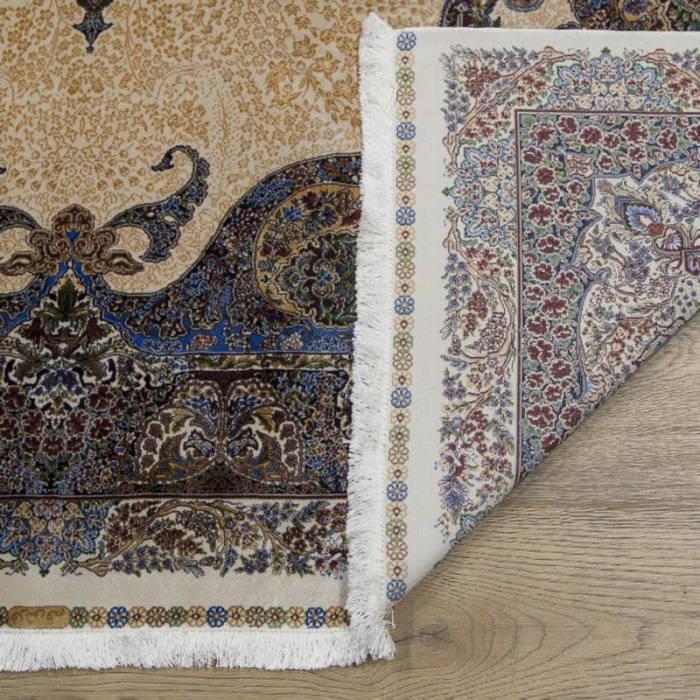 Ковер Qum 2018J YELLOW / BLUE