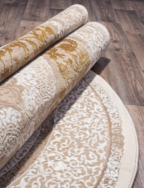 Ковер QUANTUM 03014B BROWN / BROWN