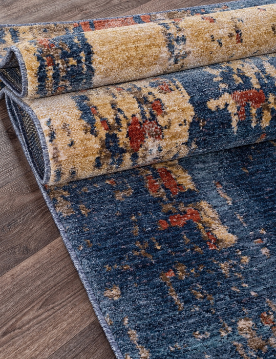 Ковер ZEUS 0B3640 GREEN / D.BLUE