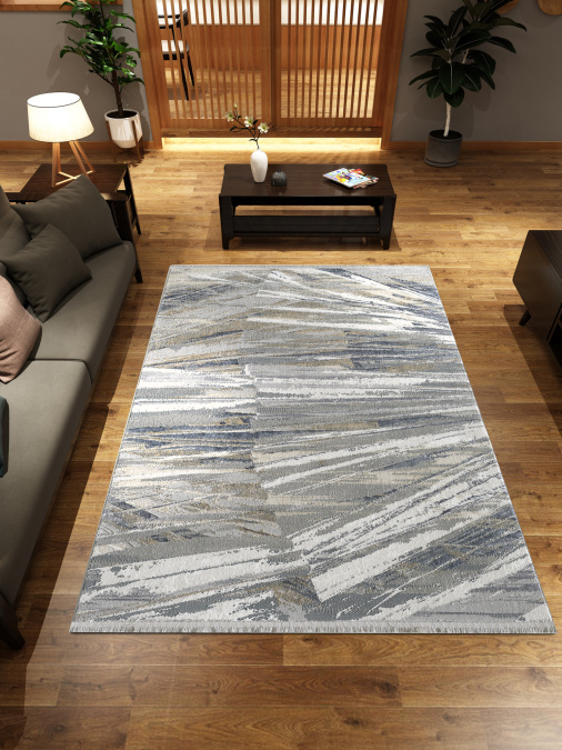 Ковер Stella 0746B L.Grey-L.Beige