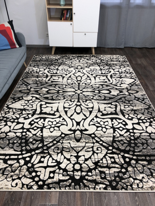 Ковер IBIZA 4101 BEIGE-BLACK