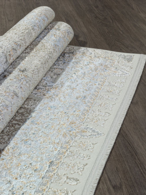 Ковер SAHARA 06066A L.BLUE FDY / CREAM HB