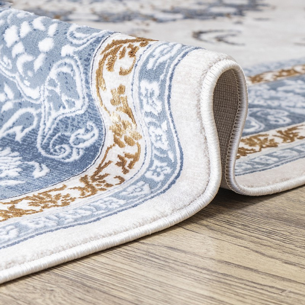 Ковер Valencia 06128A L.BLUE C / CREAM C