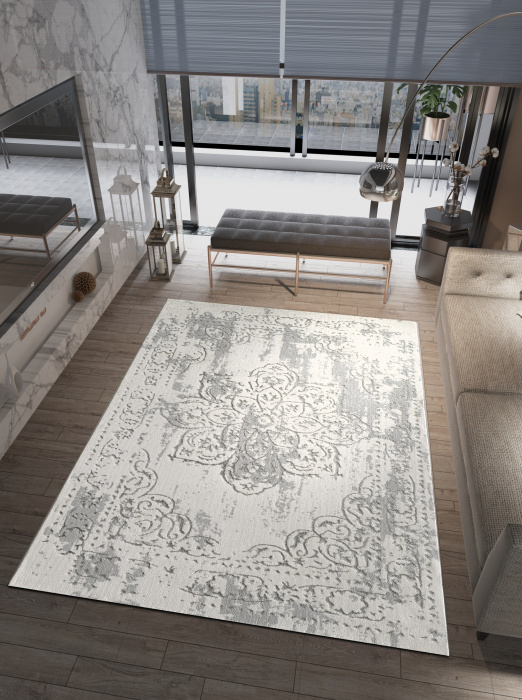 Ковер Planeta 0311A L.Grey-Grey