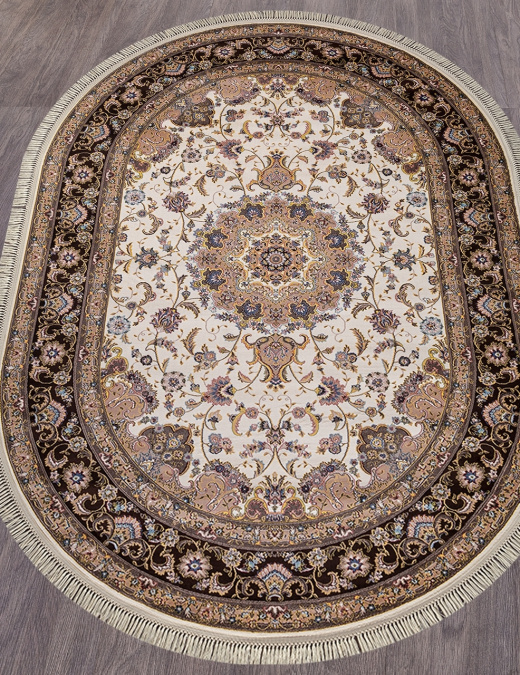 Ковер ARAVIA d158 CREAM-BROWN