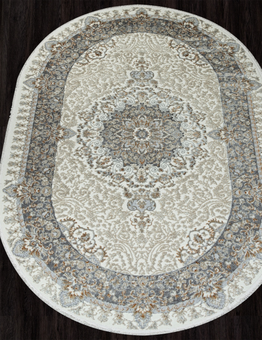 Ковер SAHARA 06066A GREY FDY / CREAM HB