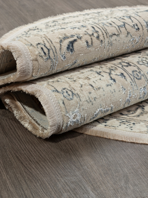 Ковер MIKONOS F584AH CREAM / D.BLUE