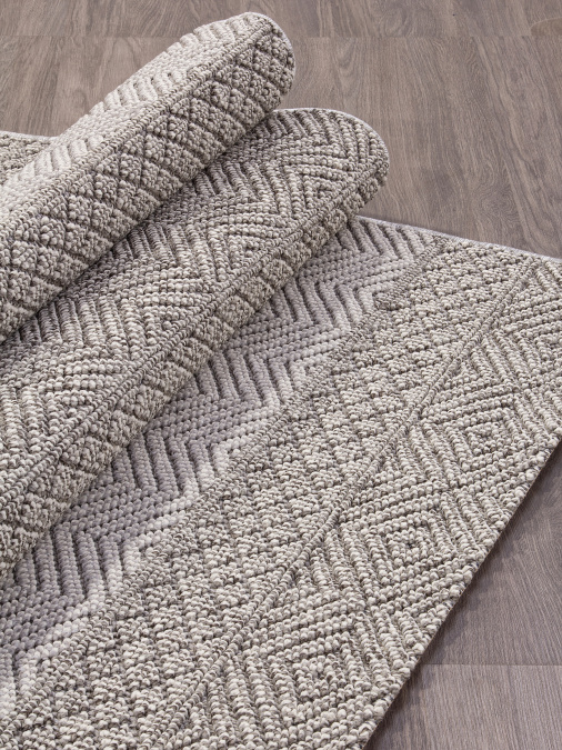 Ковер INDIGO 19460A SMOKE / WHITE