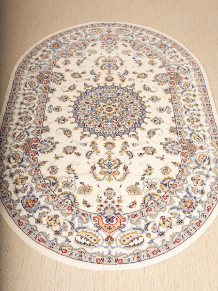 Ковер Hunnu Wool+Viscose Овал 6C1103 001