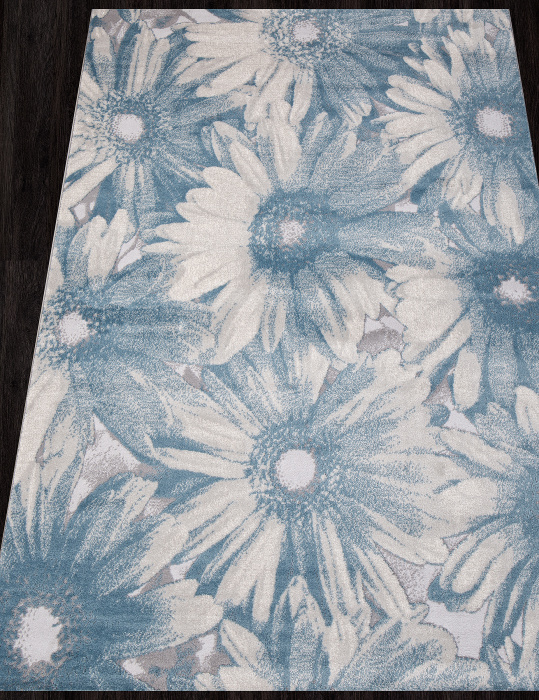 Ковер Valentino M008A D.GREY SHRINK / L.BLUE HEATSET