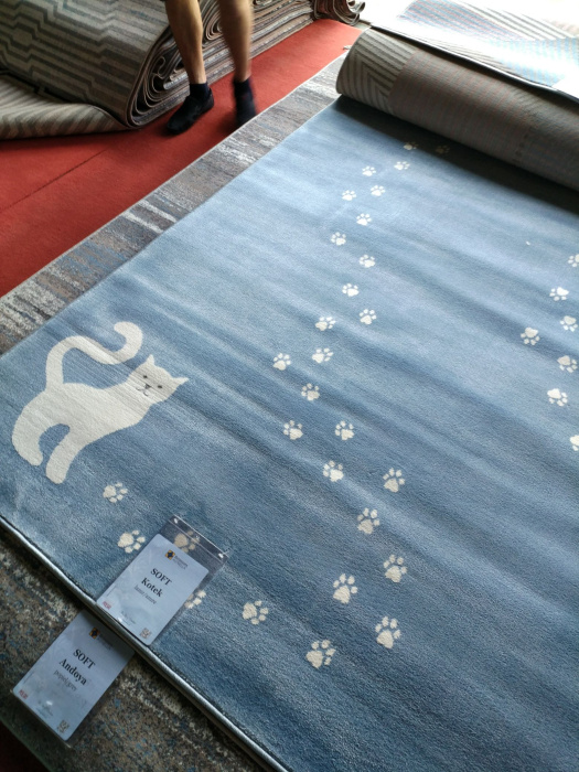 Ковер Soft Agnella Kotek azure