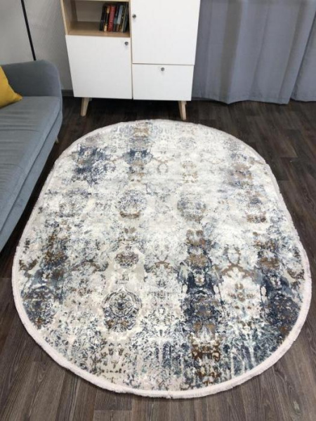 Ковер DOKU 9354H BLUE / CREAM