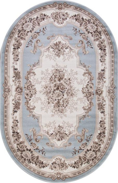 Ковер VALENCIA DELUXE 4015 L.BLUE-BROWN
