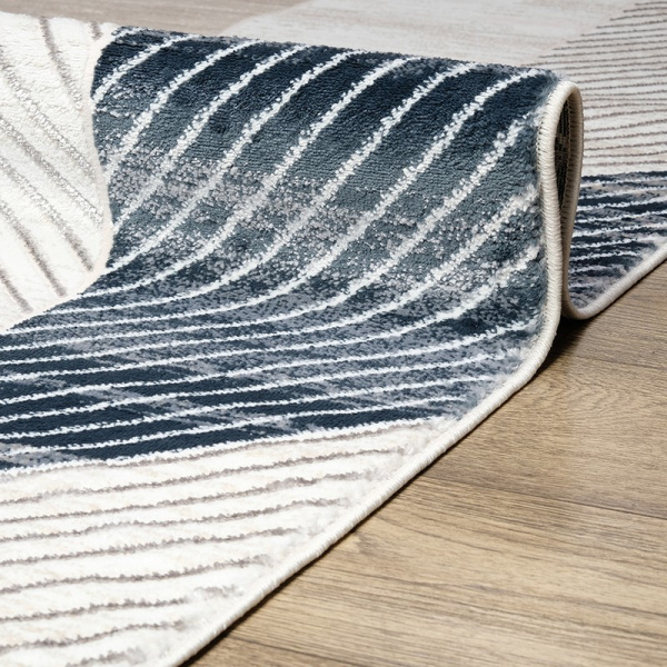 Ковер Alfa 05520A KREM / ANTRASIT