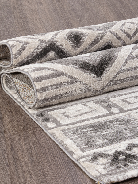 Ковер ECLIPSE QP002 WHITE / D.GRAY