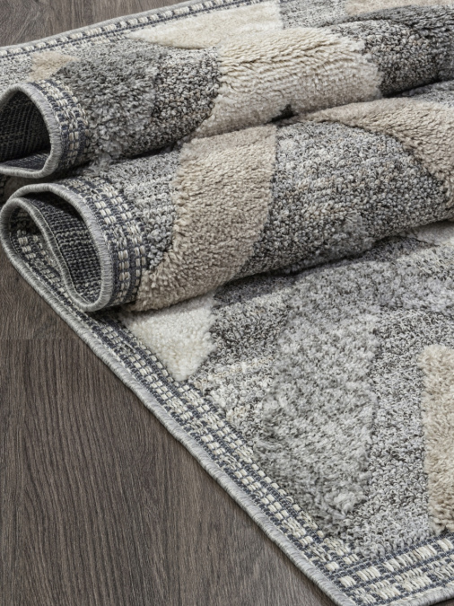 Ковер TUNIS 6606A WHITE / L.GRAY