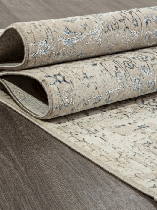 Ковер MIKONOS F584AH CREAM / D.BLUE