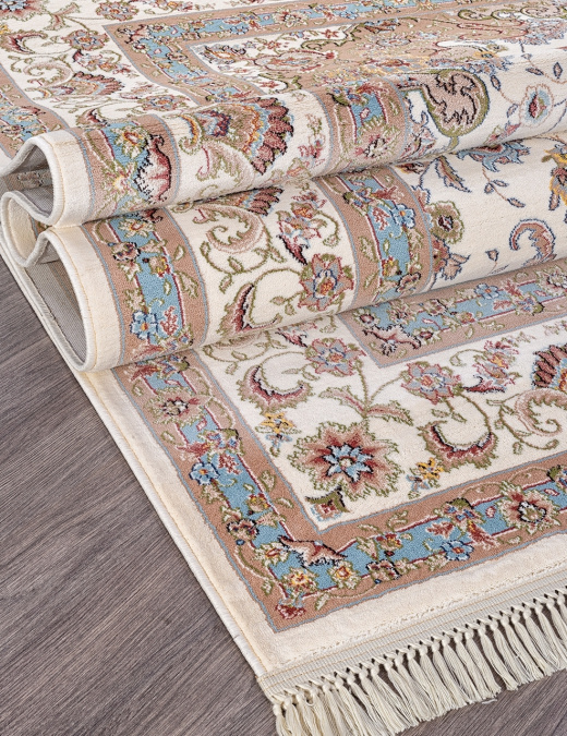 Ковер ARAVIA d158 CREAM-BLUE