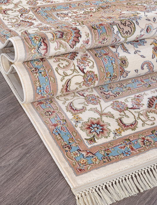 Ковер ARAVIA d158 CREAM-BLUE