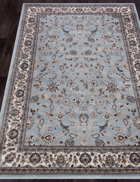 Ковер VALENCIA DELUXE d251 L.BLUE-BROWN