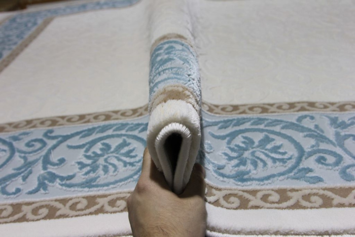 Ковер HUNKAR 08058T BLUE / WHITE