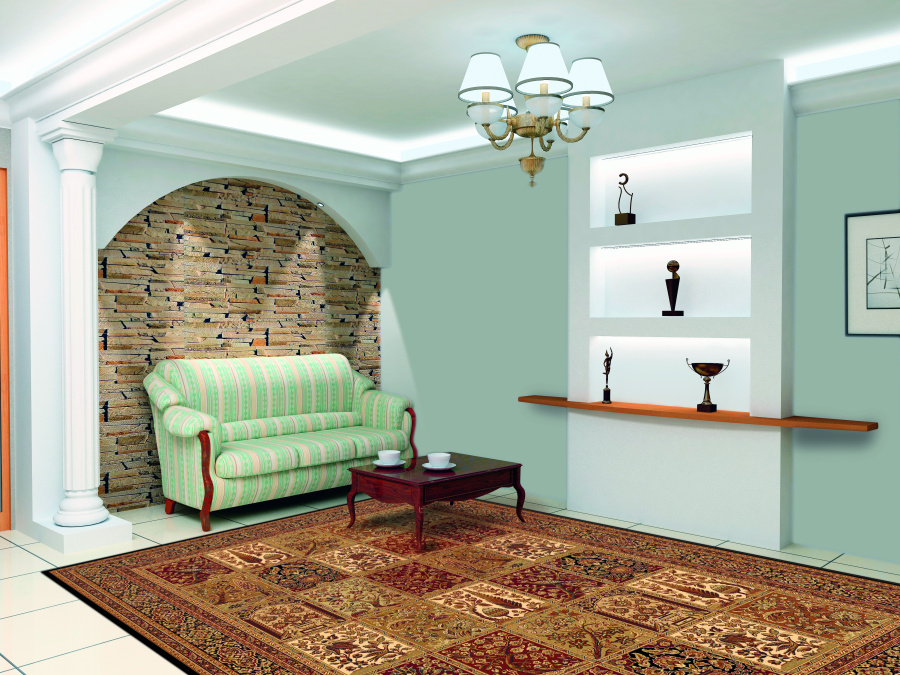 Ковер Isfahan Timor black