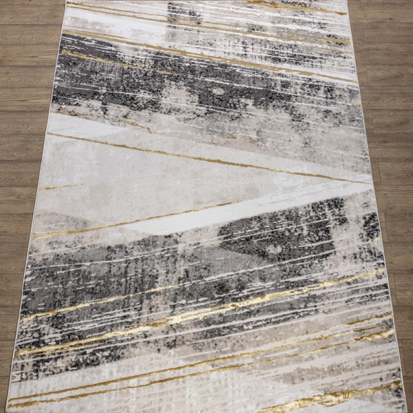 Ковер Alfa 05522A KREM / SIYAH