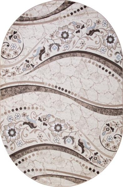 Ковер VALENCIA DELUXE d312 CREAM-BROWN
