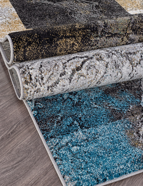 Ковер LONDON D828 GRAY-BLUE