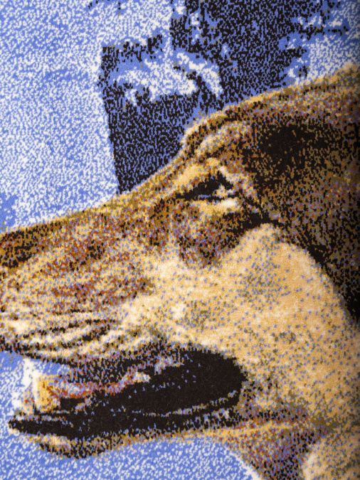 Ковер Hunnu  сувенирный new 6S1011 82 волки