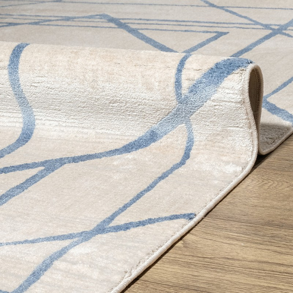 Ковер Aruba 0W1520 L.BEIGE / BLUE