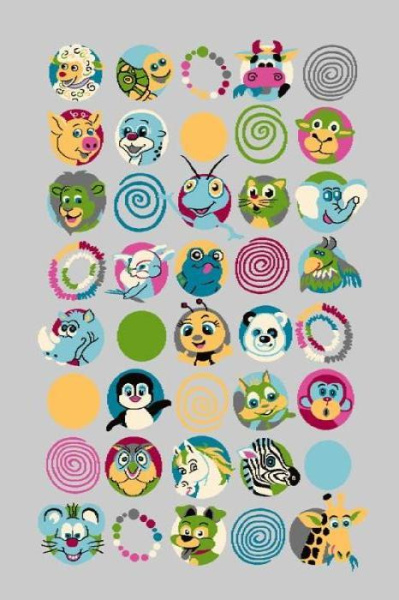 Ковер Funky Top Sus graphite